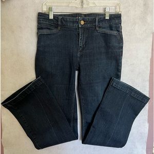 White House Black Market Skinny Flare size 6S